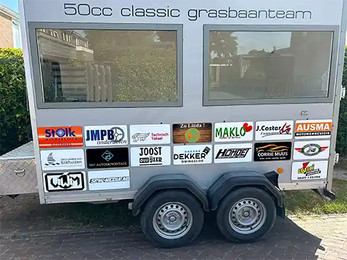 Jurywagen Classic 50cc grasbaanteam